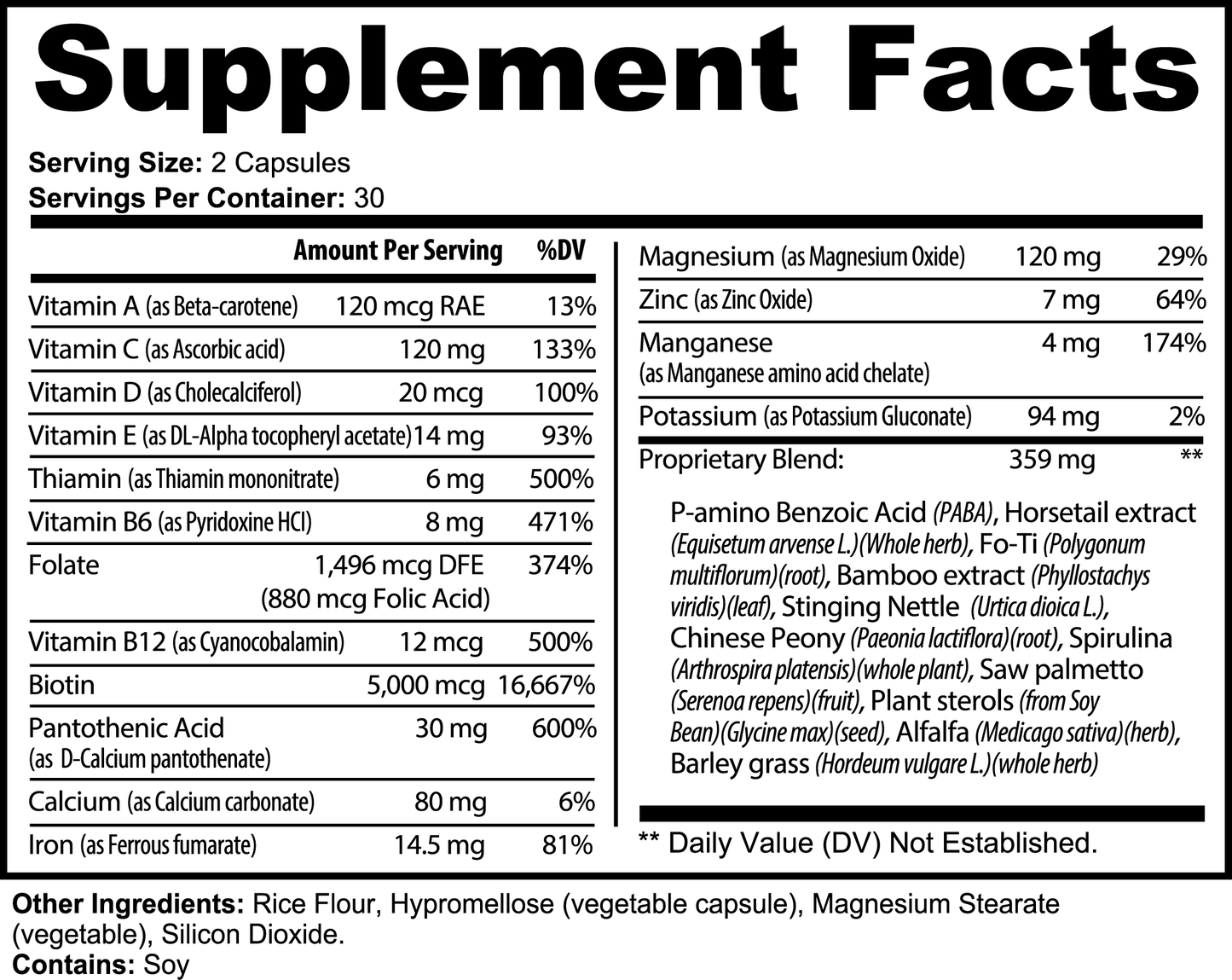 VitaFix - Hair, Skin and Nails Essentials