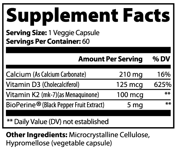 Vitamin K2 + D3 NEXUS