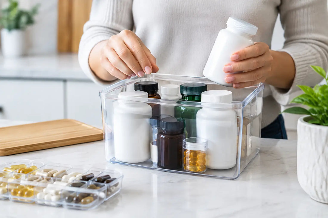 How to Store Supplements Safely Every Day