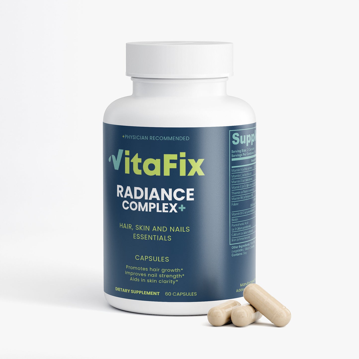 RADIANCE COMPLEX+ - Hair, Skin and Nails Essentials