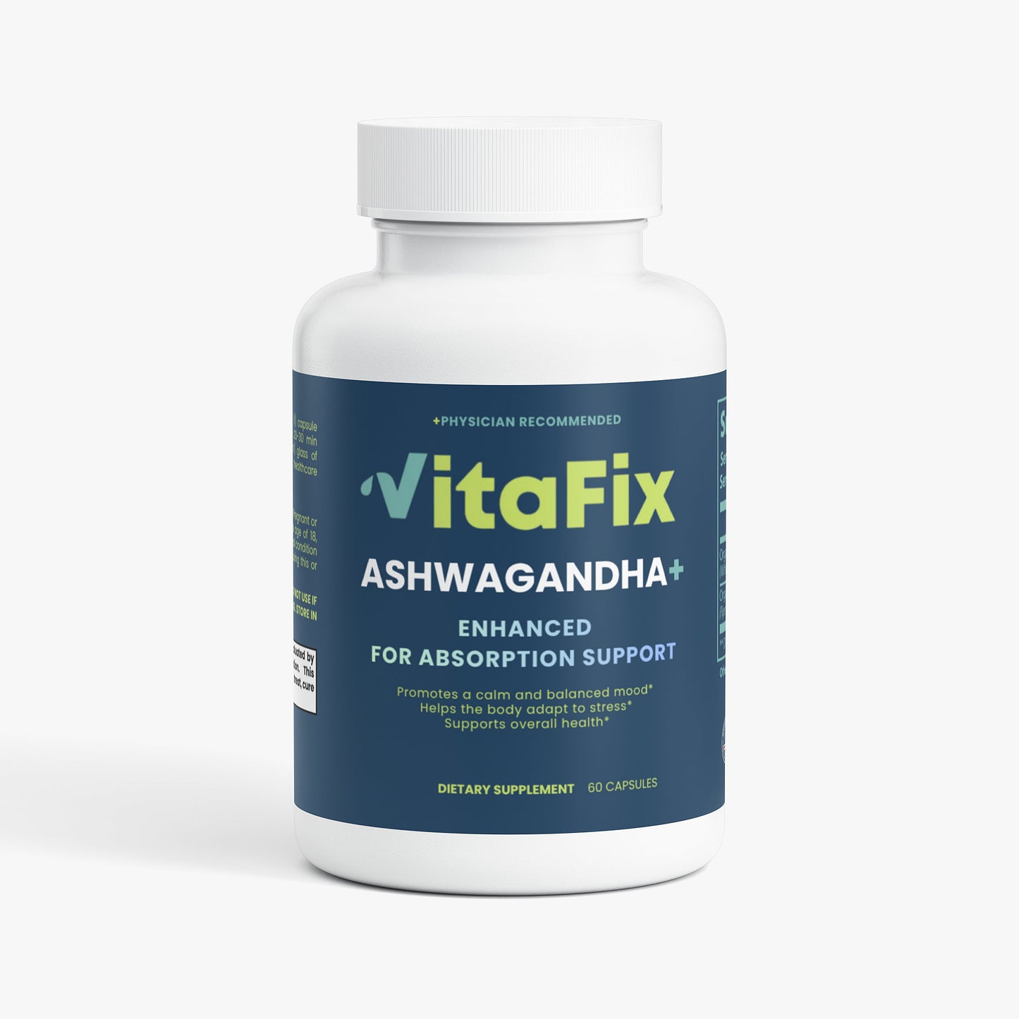 AshwaCORE+ Ashwagandha & B-Vitamin Capsules