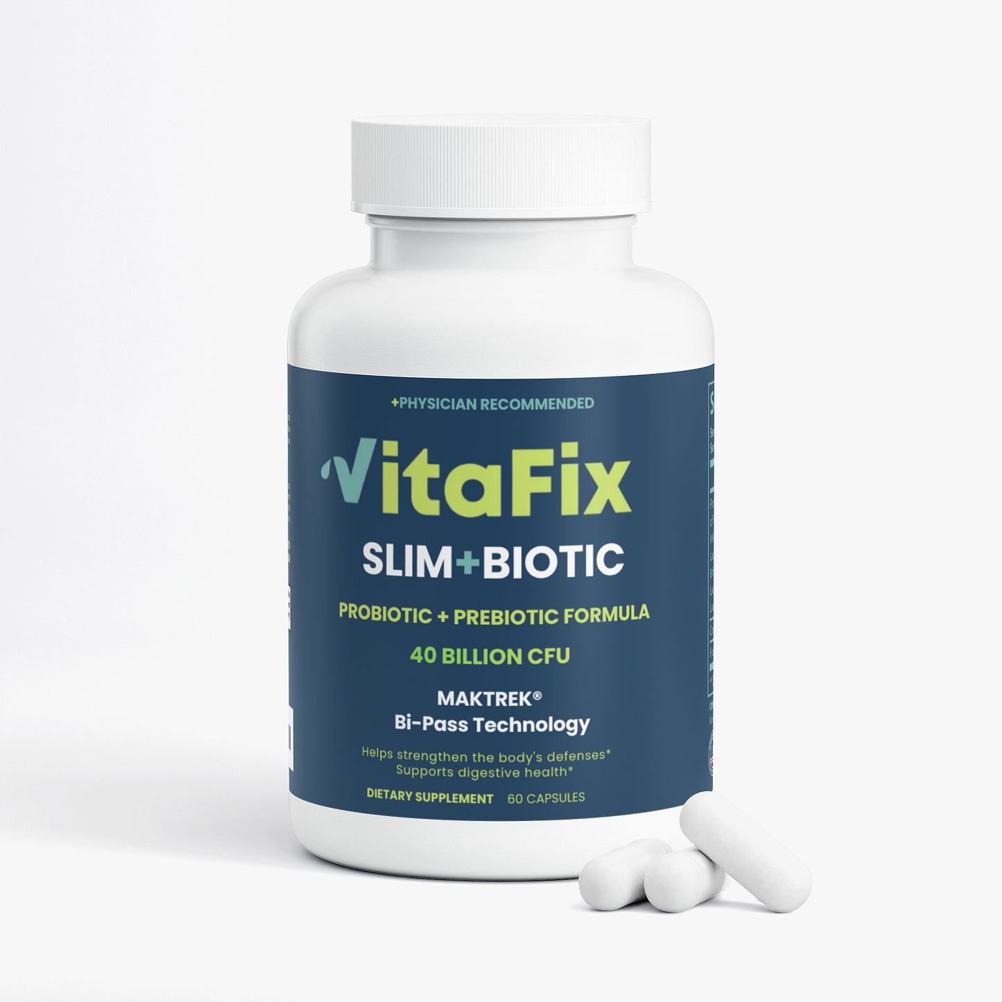 Slim+Biotic Probiotic & Prebiotic Capsules