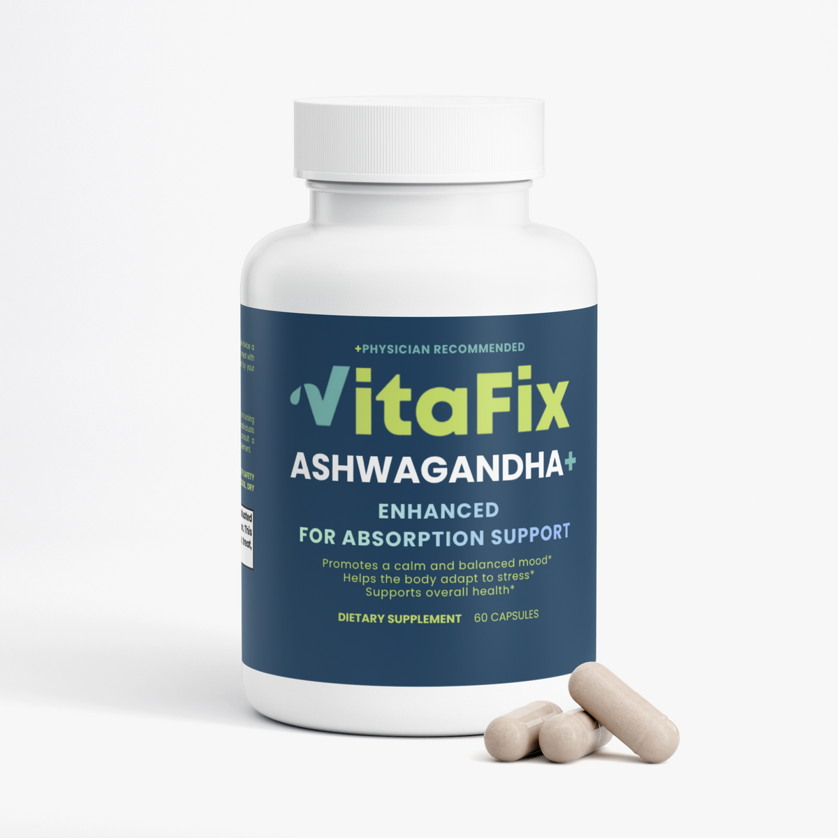 AshwaCORE+ Ashwagandha & B-Vitamin Capsules