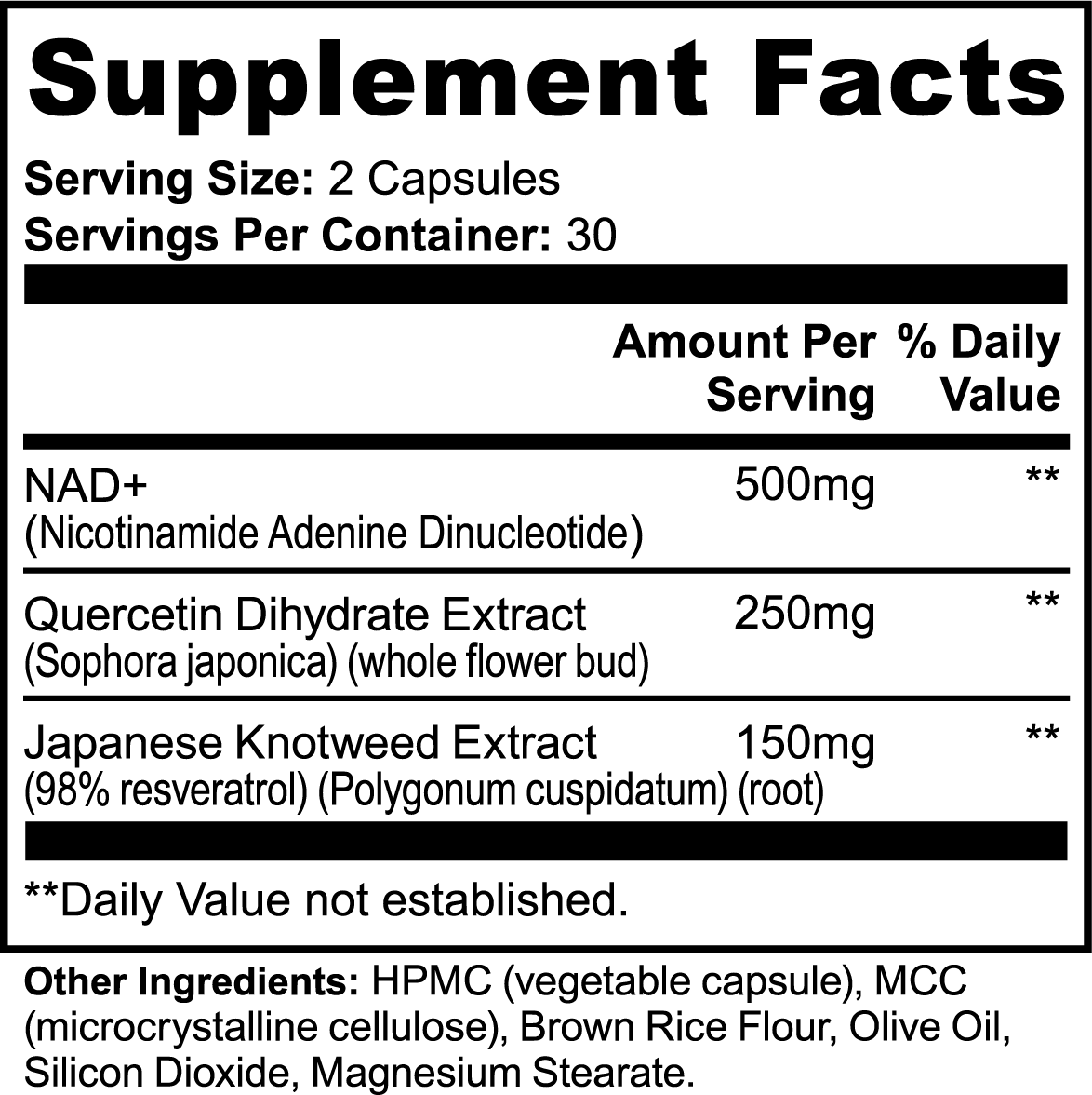 NAD+ Longevity Complex