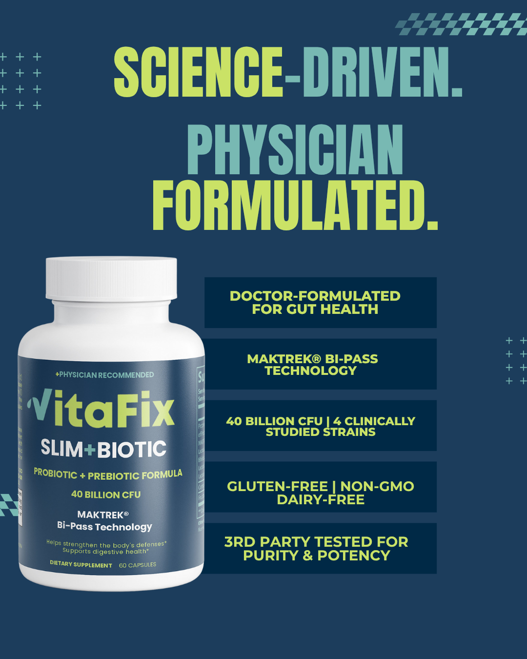 Slim-Biotic Probiotic with Prebiotics
